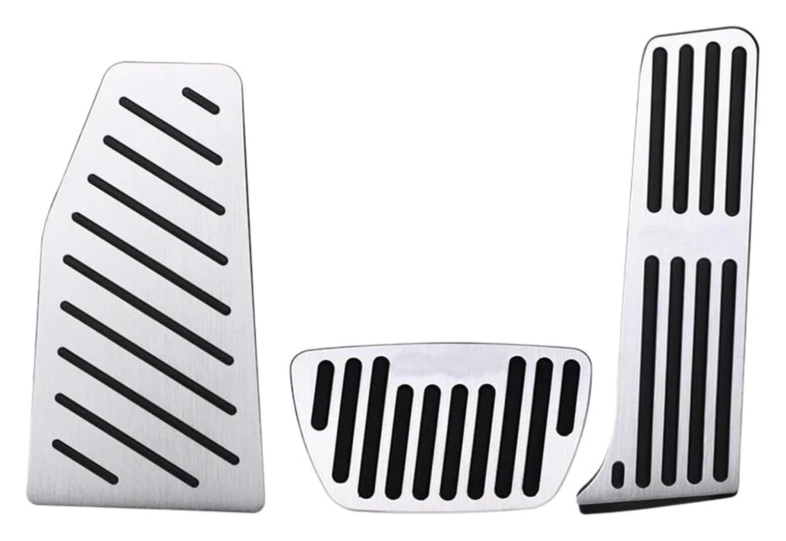 AUTO COPRIPEDALI PEDALI Für T&oyota RAV4 XA50 2023 2022 2021 Zubehör LHD Auto Kraftstoff Gaspedal Bremse Rest Fuß Pedale Clucth Pad(Silver 3 Pieces) von ECKYGYCEPK