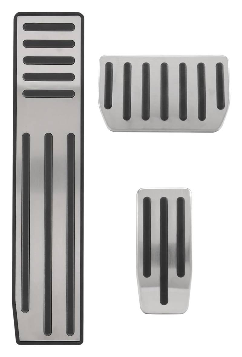 AUTO COPRIPEDALI PEDALI Für Tesla Für Modell X Für Modell S Auto Edelstahl Fußpedal Pads Abdeckung Bremse Gaspedal Rest Pedal Nicht Bohren Zubehör von ECKYGYCEPK