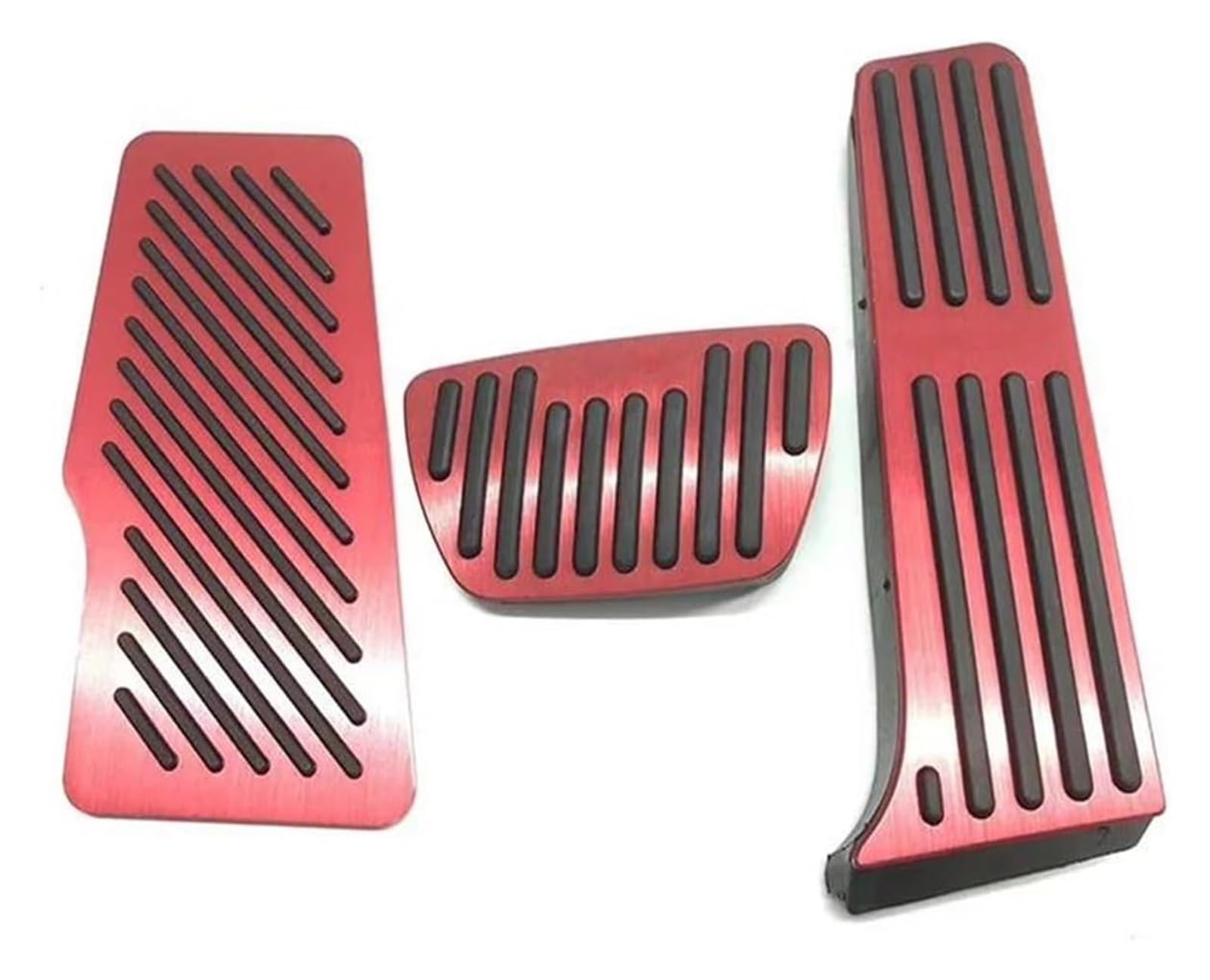 AUTO COPRIPEDALI PEDALI Für To&yo&ta Für Camry 70 XV70 2018-2020 2021 2022 Beschleuniger Kraftstoff Bremse Fußstütze Platte Zubehör Auto Pedale Pad Abdeckung(3pcs Red) von ECKYGYCEPK
