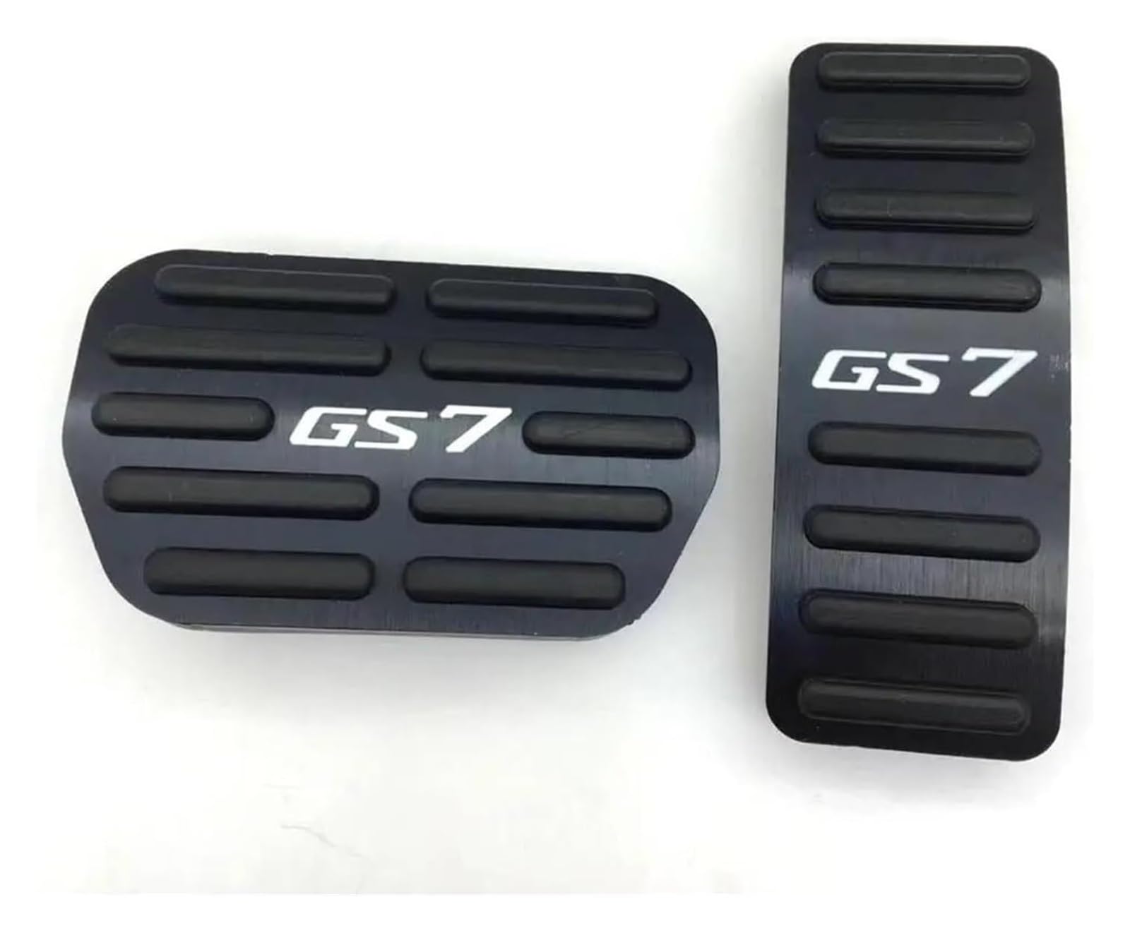 AUTO COPRIPEDALI PEDALI Für Trumpchi GS7 2017 2018 2019 2020 2021 2022 Aluminium Auto Fußstütze Pedal Beschleuniger Kraftstoff Bremspedale Abdeckung Zubehör(Gs7 Black) von ECKYGYCEPK