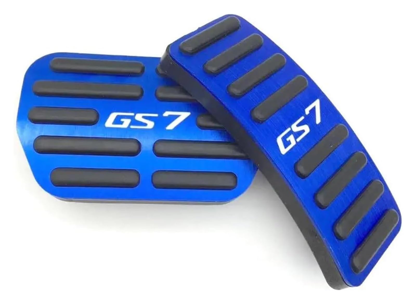 AUTO COPRIPEDALI PEDALI Für Trumpchi GS7 2017 2018 2019 2020 2021 2022 Aluminium Auto Fußstütze Pedal Beschleuniger Kraftstoff Bremspedale Abdeckung Zubehör(Gs7 Blue) von ECKYGYCEPK