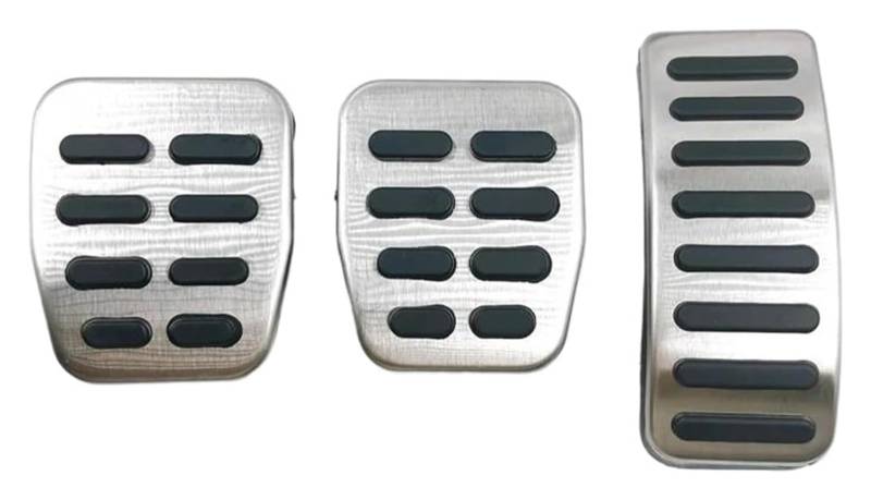 AUTO COPRIPEDALI PEDALI Für VW Für Polo 6Q 9N 9N3 6R 6C 61 AW BZ Bremse Kupplung Ohne Bohren Edelstahl Pedal Gaspedal Gaspedal Pads von ECKYGYCEPK