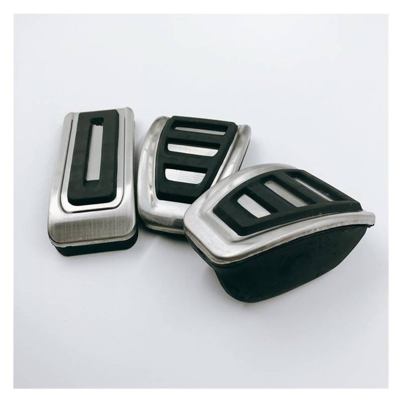 AUTO COPRIPEDALI PEDALI Für VW Für T-Roc Für TROC 2018 2019 2020 2021 2022 Auto Fuß Pedale Gaspedal Bremse Edelstahl Rutschfeste Pedale Auto Pedal(3 pcs1) von ECKYGYCEPK