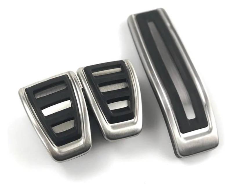 AUTO COPRIPEDALI PEDALI Für VW Für Touareg 2007-2018 Autozubehör Gas Brems Fußstütze Toten Pedal Abdeckung Gaspedal Gaspedal Pads(Manual 3pcs) von ECKYGYCEPK