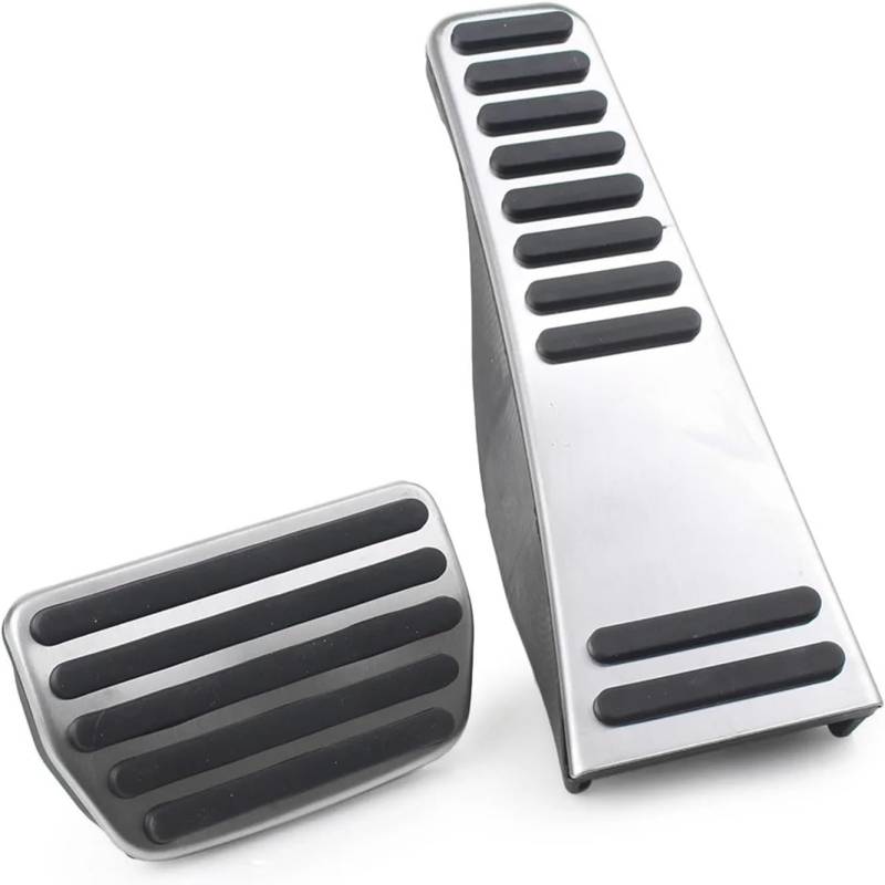 AUTO COPRIPEDALI PEDALI Für Volvo Für XC90 2016 2017 2018 2019 2020 2021 2022 Auto Bremspedale Edelstahl Rutschfest Kein Bohren Pedale Abdeckung Auto Pedal von ECKYGYCEPK