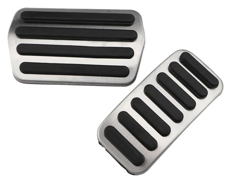 AUTO COPRIPEDALI PEDALI Für Volvo S40 V40 C30 2007-2017 Edelstahl Auto Gas Gaspedal Bremspedal Autoteile Auto Styling Zubehör Auto Pedal(AT 2 Pcs) von ECKYGYCEPK