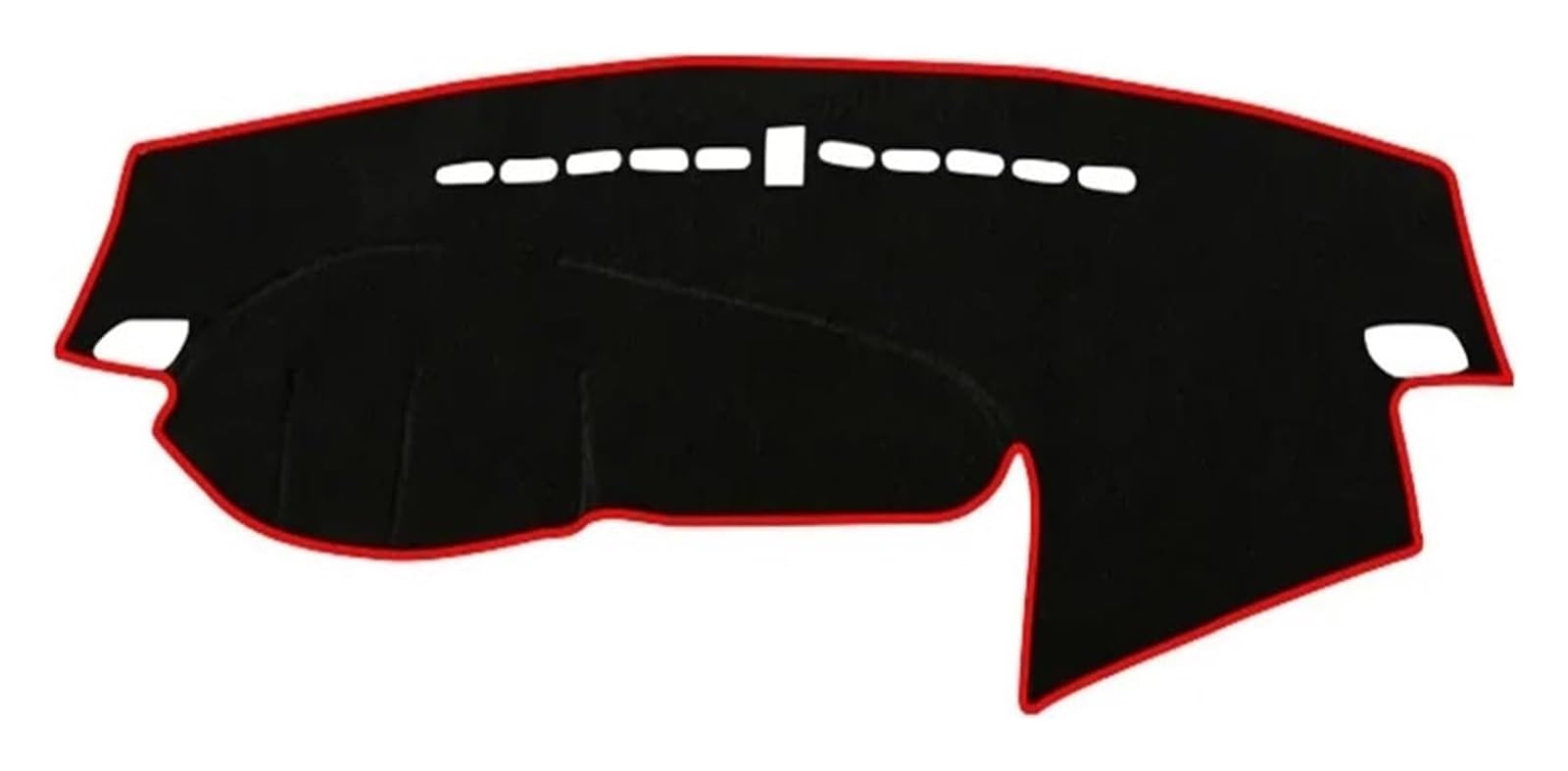 Auto Armaturenbrett Matte Für Kia Für Cadenza Für K7 2009-2011 2012 2013 2014 2015 Auto Armaturenbrett Abdeckung Matte Pad Sonnenschutz Teppich(A Red Side) von ECKYGYCEPK