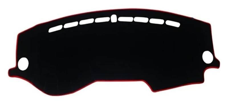 Auto Armaturenbrett Matte Für Kia Für Rio 4 Für X-Line Für KX Für Cross 2017 2018 2019 2020 Auto Armaturenbrett Abdeckung Matte Pad Sonnenschutz Teppiche(Red Side) von ECKYGYCEPK