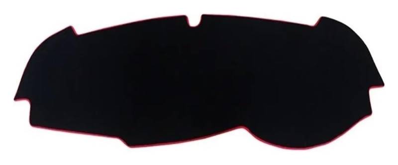 Auto Armaturenbrett Matte Für Kia Für Sportage 4 Für QL 2016 2017 2018 2019 2020 2021 Auto Armaturenbrett Abdeckungsmatte Sonnenschutz rutschfeste Pads(A Red Side RHD) von ECKYGYCEPK