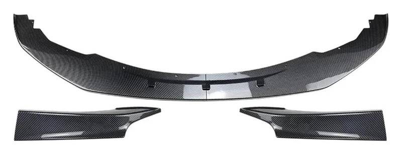 Für B&MW 1 Serie F20 F21 Für Sport 2012-2014 Canard Cover Splitter Glanz Schwarz Carbon Fiber Spoiler Lip Set Auto Frontstoßstange Frontspoiler Für Autos von ECKYGYCEPK