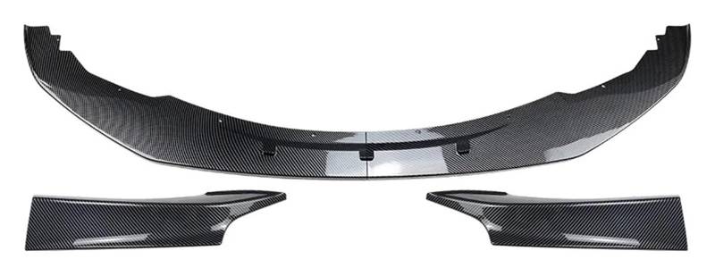 Für B&MW 1 Serie F20 F21 Für Sport 2012-2014 Stil Canard Cover Splitter Spoiler Lipgloss Schwarz Carbon Fiber Auto Frontstoßstange Frontspoiler Für Autos von ECKYGYCEPK