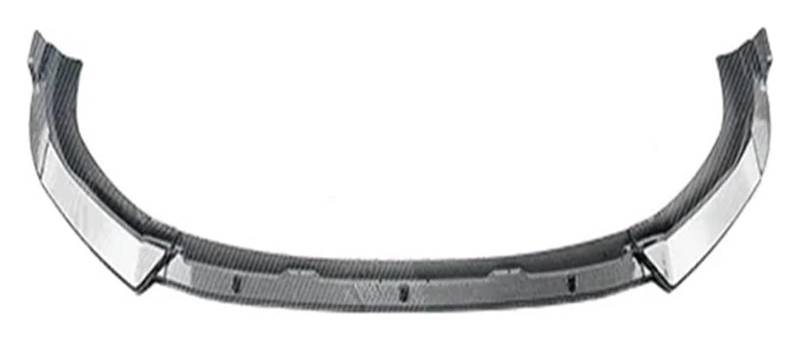 Für BM&W Für X1 U11 U12 Für Sport 2023 2024 Spoilerlippensatz Glänzend Schwarz Carbonfaser Look Lack Auto Frontstoßstange Frontspoiler Für Autos von ECKYGYCEPK