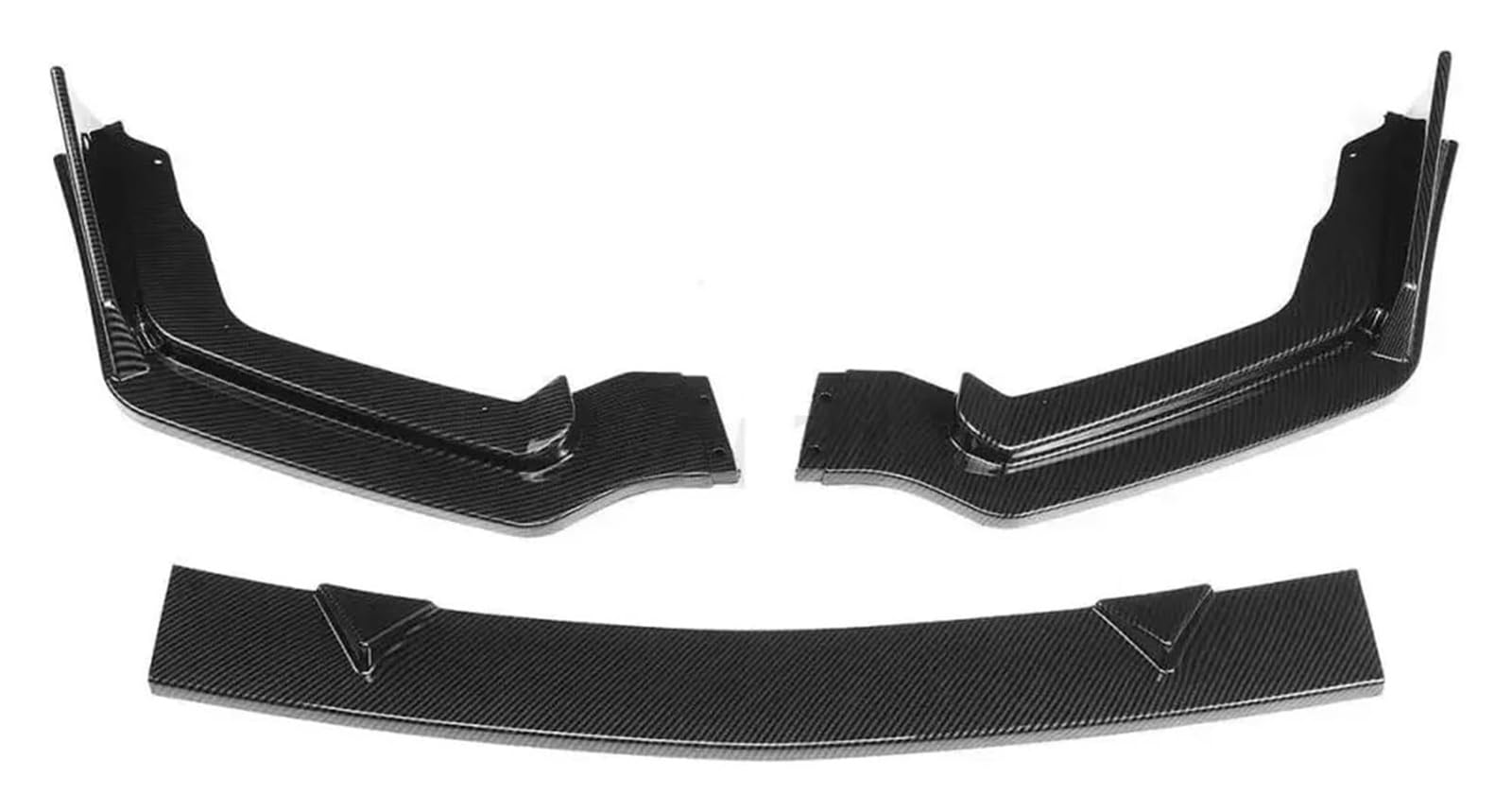 Spoilerlippe Vorne Für Infiniti Q50 2014-2017 Nicht Sport Lip Spoiler Carbon Fiber Splitter Protector Modifikation Teil Auto Vorderen Stoßfänger(Carbon Fiber Style) von ECKYGYCEPK