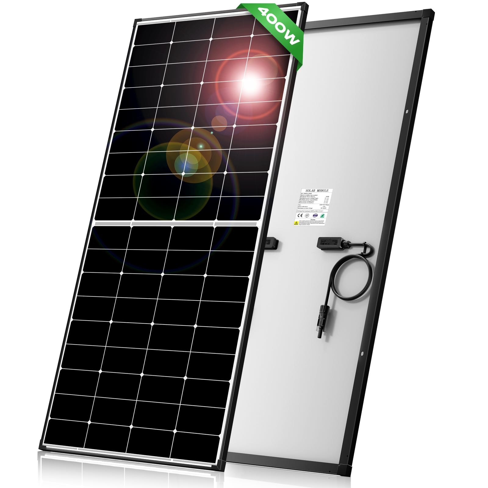400W Solarpanel,12V Perowskit Solarmodul,Balkonkraftwerk mit 12BB Solar Panel,27% Umwandlungsrate PV Modul für Netzunabhängige 12V Energieversorgung in Wohnmobil,Camping,Wohnwagen oder Zuhause 400W Solarpanel,12V Perowskit Solarmodul,Balkonkraftwerk mit 12BB Solar Panel,27% Umwandlungsrate PV Modul für Netzunabhängige 12V Energieversorgung in Wohnmobil,Camping,Wohnwagen oder Zuhause von ECO-Baeerss