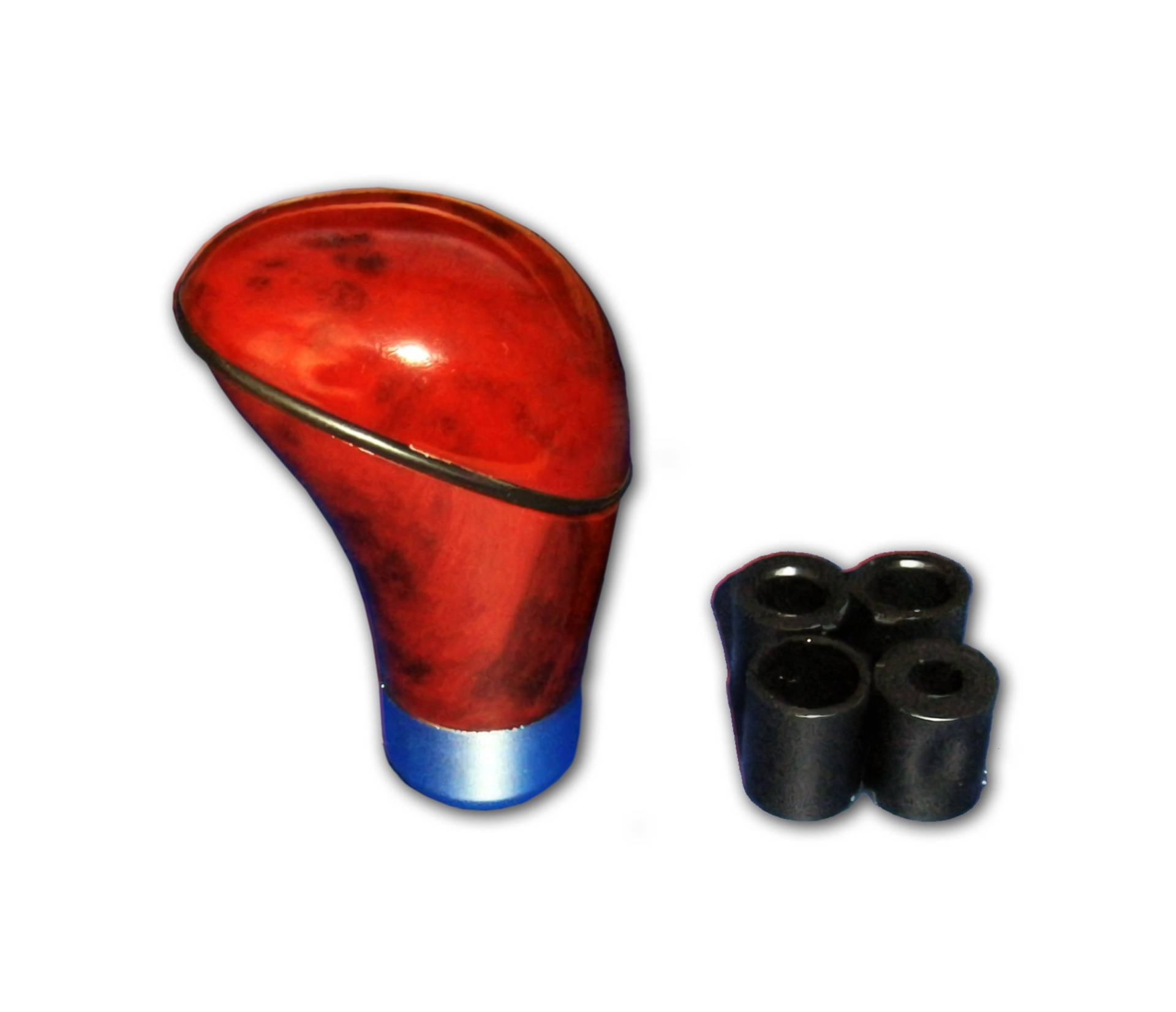 Universal SCHALTKNAUF in HOLZ OPTIK 9x5,5cm mit Adapter Knauf Schaltknüppel Auto Universal SCHALTKNAUF in HOLZ OPTIK 9x5,5cm mit Adapter Knauf Schaltknüppel Auto von ECO
