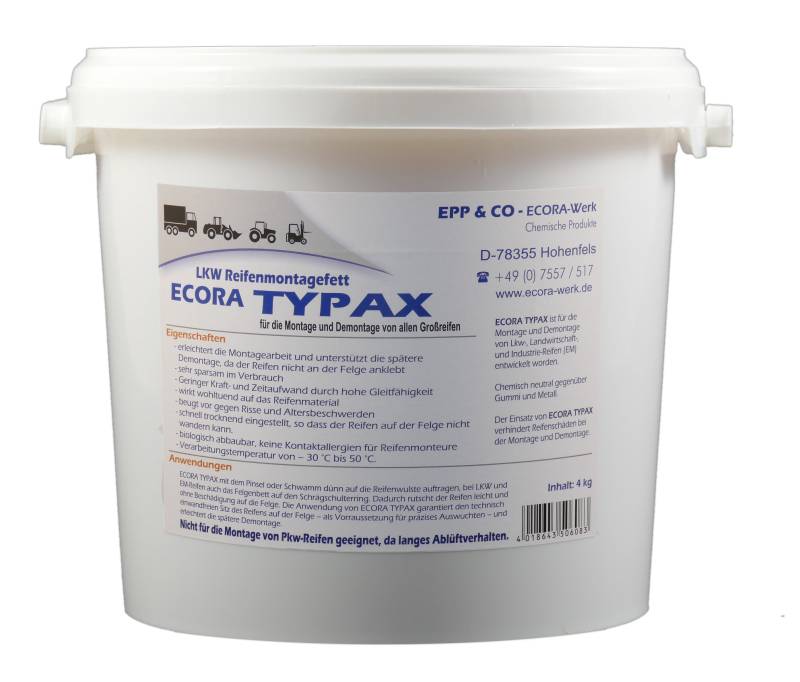 LKW Reifenmontagefett TYPAX von ECORA