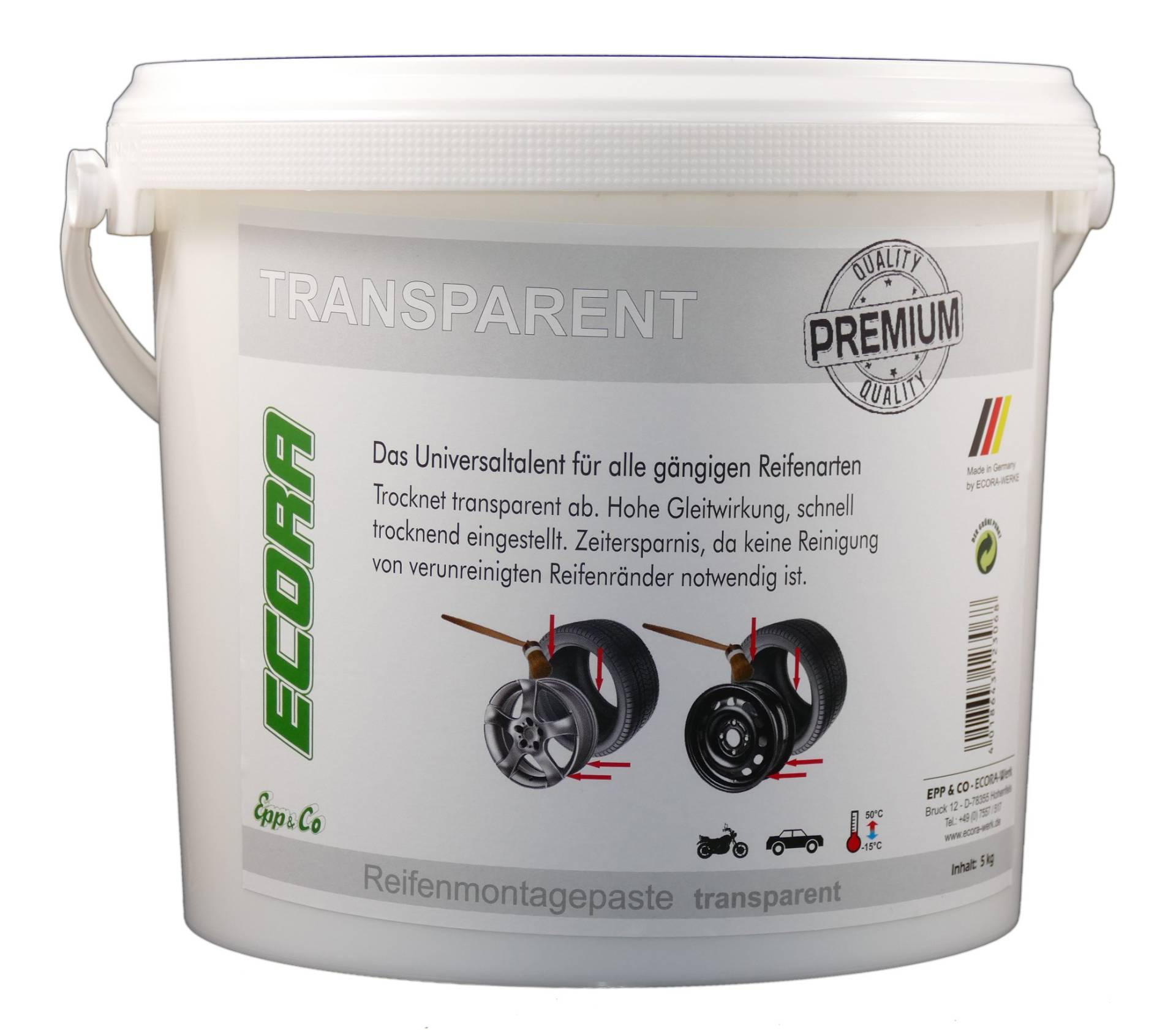 ECORA Reifenmontagepaste transparent ECORA Reifenmontagepaste transparent von Jlwiy