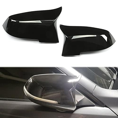 ECOTRIC Türspiegelkappen Seitenspiegelabdeckungen Kompatibel mit BMW F20 F21 F23 F30 F31 F32 F33 F34 F36 F87 X1 E84 Glänzend Schwarz Rückspiegel Ersatz für 51167292745 51167292746 51162222 2543 ECOTRIC Türspiegelkappen Seitenspiegelabdeckungen Kompatibel mit BMW F20 F21 F23 F30 F31 F32 F33 F34 F36 F87 X1 E84 Glänzend Schwarz Rückspiegel Ersatz für 51167292745 51167292746 51162222 2543 von ECOTRIC