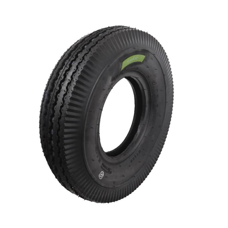 ECOVELO Anhängerreifen 4.00-8 Radial Reifen für Wagen Anhang Rad Gummi Ersatz 4.00 8 von ECOVELO