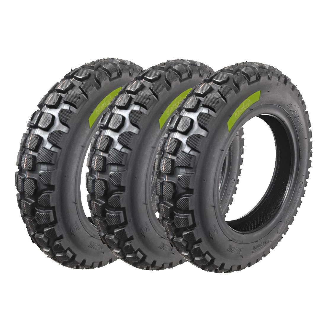 3 Reifen 3,50 – 10 tiefe, schlauchlose Reifen für Piaggio Vespa PX 125 150 200 Primavera 3 Reifen 3,50 – 10 tiefe, schlauchlose Reifen für Piaggio Vespa PX 125 150 200 Primavera von ECOVELO