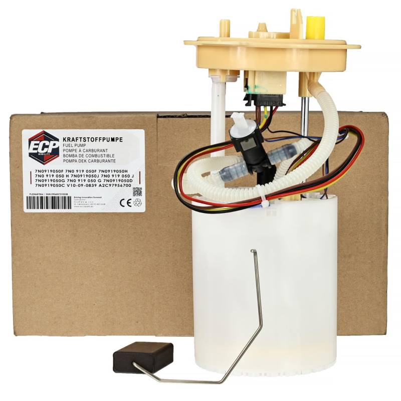 Kraftstoffpumpe kompatibel zu VW Sharan II 7N Seat Alhambra II 2.0 TDI Diesel | Ersatz 7N0919050F 7N0919050J 7N0919050G | ECP MOBILITY von ECP MOBILITY