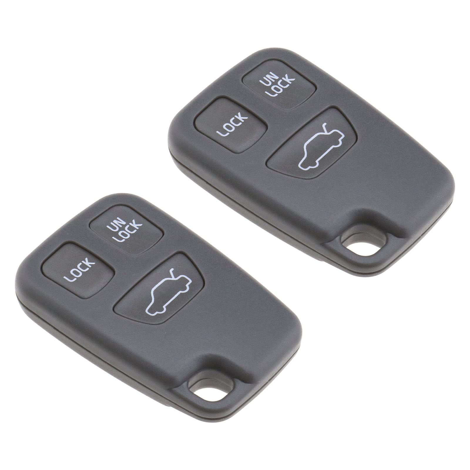 ECSiNG 2 Stück Auto Fernbedienung Schlüssel Gehäuse 3 Tasten Kompatibel mit Volvo 850 960 C70 S40 S60 S70 S80 S90 V40 V70 V90 XC70 XC9 ECSiNG 2 Stück Auto Fernbedienung Schlüssel Gehäuse 3 Tasten Kompatibel mit Volvo 850 960 C70 S40 S60 S70 S80 S90 V40 V70 V90 XC70 XC9 von ECSiNG