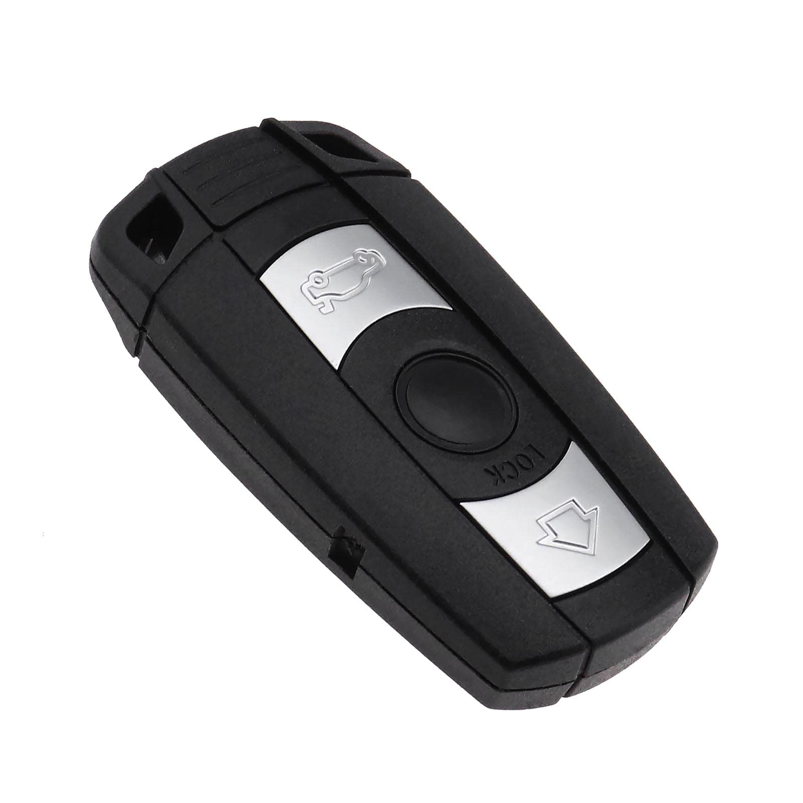 ECSiNG 3 Tasten Autoschlüssel Hülle Fob Remote Smart Key Shell Kompatibel mit BMW 1 3 5 6er X1 X5 X6 Z4 E60 E61 E63 E64 E70 E71 E72 E81 E82 E84 E87 E88 E89 E90 E91. E92 von ECSiNG