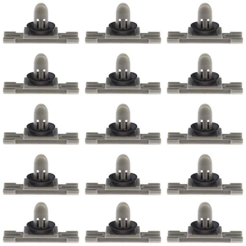 ECSiNG 30 Stück Autotür Körper Zierleisten Befestigungsclips 51137117240 Kompatibel mit E90 E91 F30 F31 F35 Kunststoff Außendach Zierleisten Clips von ECSiNG