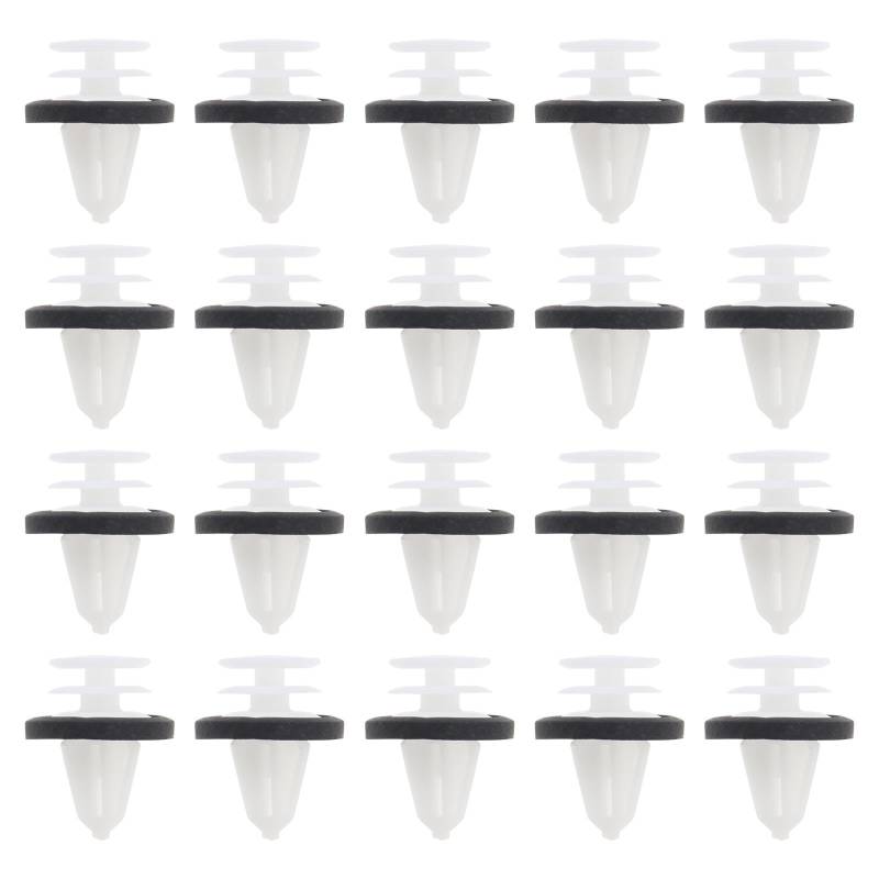 ECSiNG 30 Stück Türkartenverkleidungs Clips W713297S300 4831516 Auto Seitenkörper Formteilstreifen Verkleidungsclips Türverkleidungsschutz Halteklammern Kfz Innenraum Befestigungsteile von ECSiNG