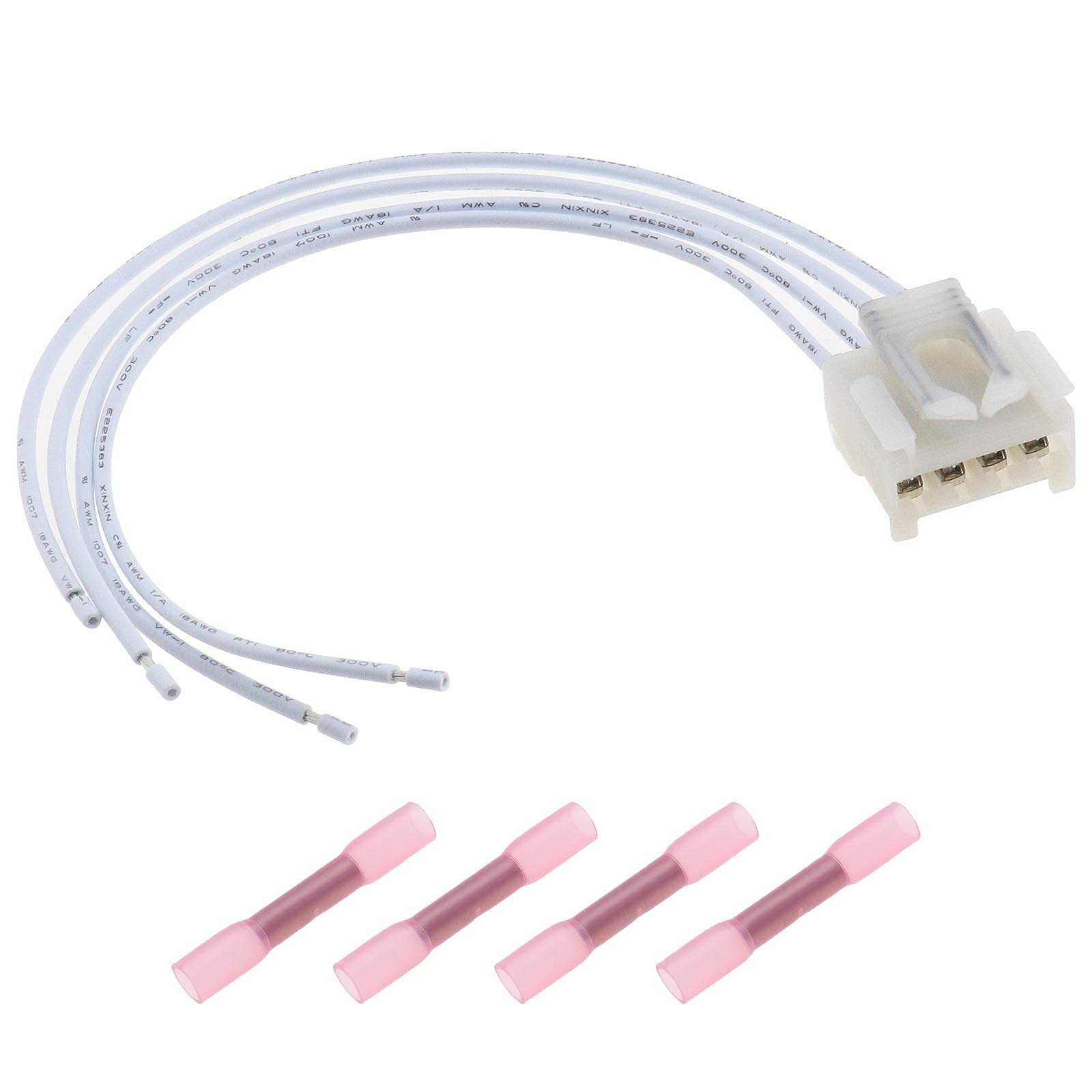 Auto Rückleuchte Rücklicht Kabelbaum Stecker 4 Pin 20cm 12495980 46556347 Kompatibel mit FIAT Punto Alfa Romeo 147 Auto Rückleuchte Rücklicht Kabelbaum Stecker 4 Pin 20cm 12495980 46556347 Kompatibel mit FIAT Punto Alfa Romeo 147 von ECSiNG