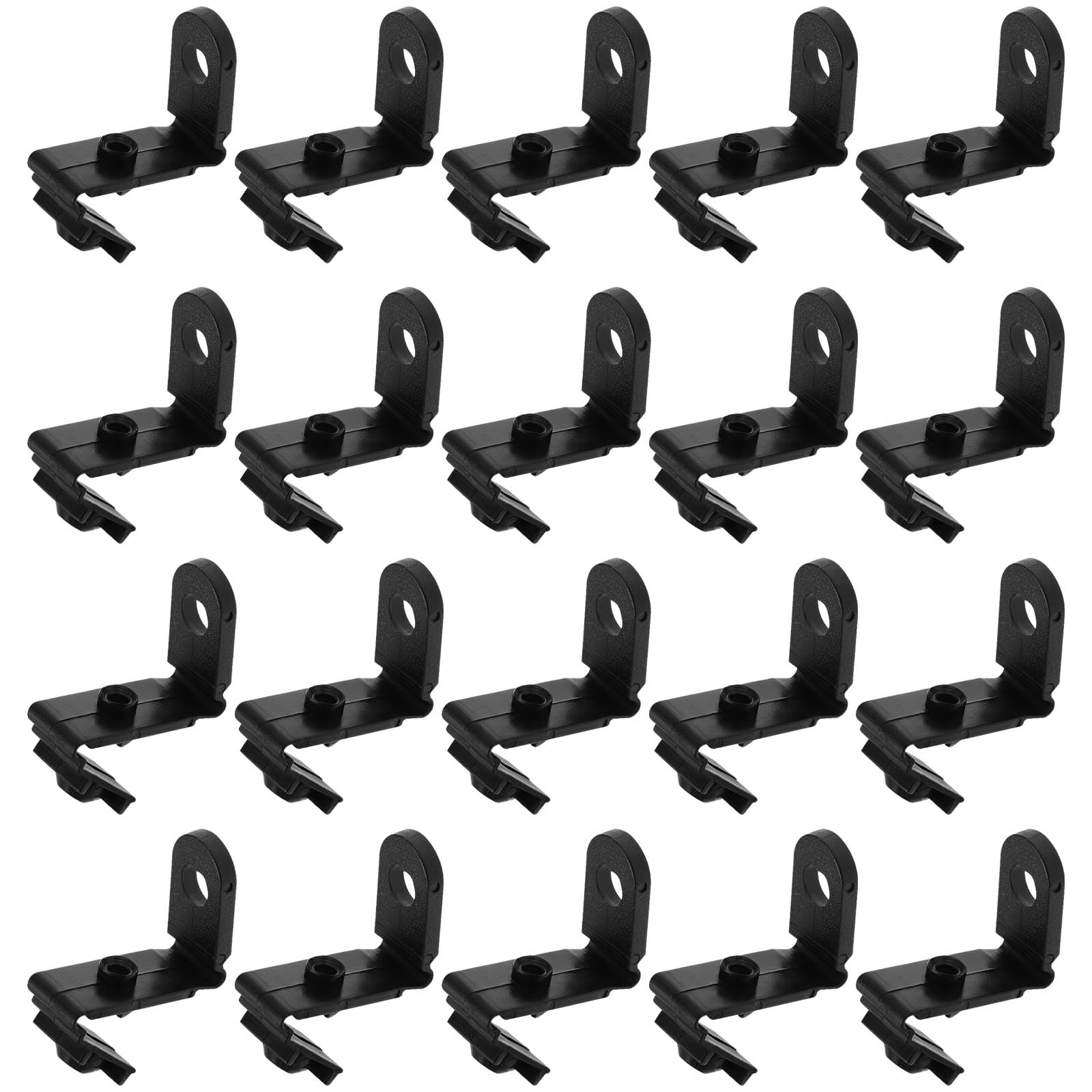 ECSiNG 20Pcs Radlauf Kotflügel Clips 8E0821989A Ersatz Kompatibel mit Audi Fender Liner Splash Shield Halteclips Kunststoff von ECSiNG