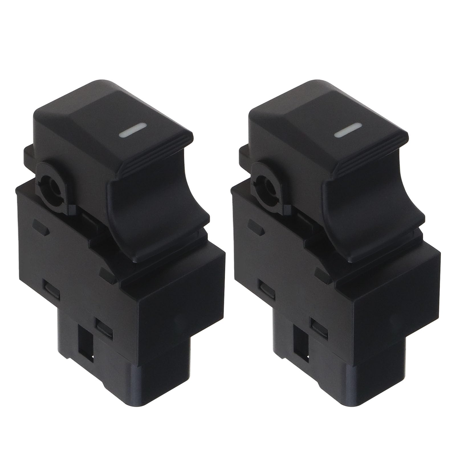 ECSiNG 2PCS 7pin Auto Power Fensterheber Steuerschalter Heckscheibenschalter Fensterheberschalter 93575-1H000 369510-1000 935813W000 Kompatibel mit Kia Sportage von ECSiNG