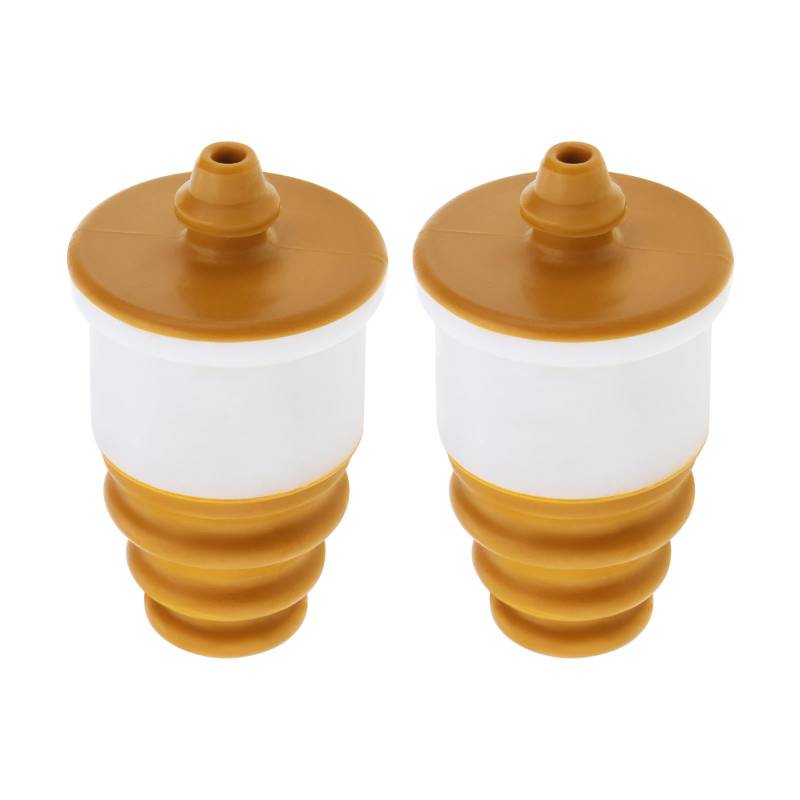 ECSiNG 2pcs Anschlagpuffer Unterstützung für die Hinterachse Stoßdämpfer Puffer Gummiblock Anschlagpuffer Unterstützung für die Hinterachse 51811829 Federbein-Anschlagpuffer von ECSiNG