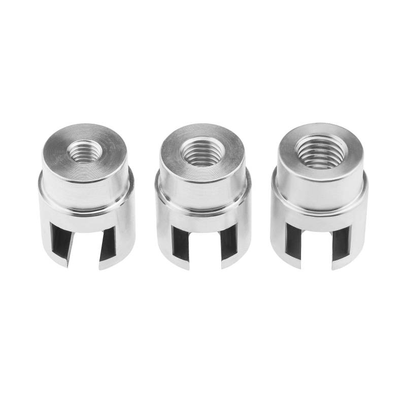 ECSiNG 3 Stück Dellenreparaturadapter M8 M10 M12 Auto Reparatur Abzieher Kopf Dent Removal Tool Dent Adapter für einfaches Greifen Ziehen Aluminiumlegierung von ECSiNG