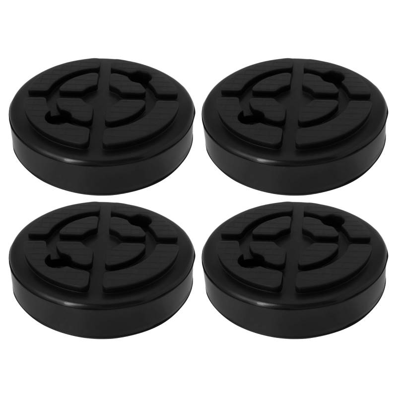 ECSiNG 4 Stück Runde Auto-Hebepolster 120mm x 30mm Runde Gummipolster Auto-Hebepolster für Wagenheber Hebebühnen Kompatibel mit Twin Busch Lifts von ECSiNG