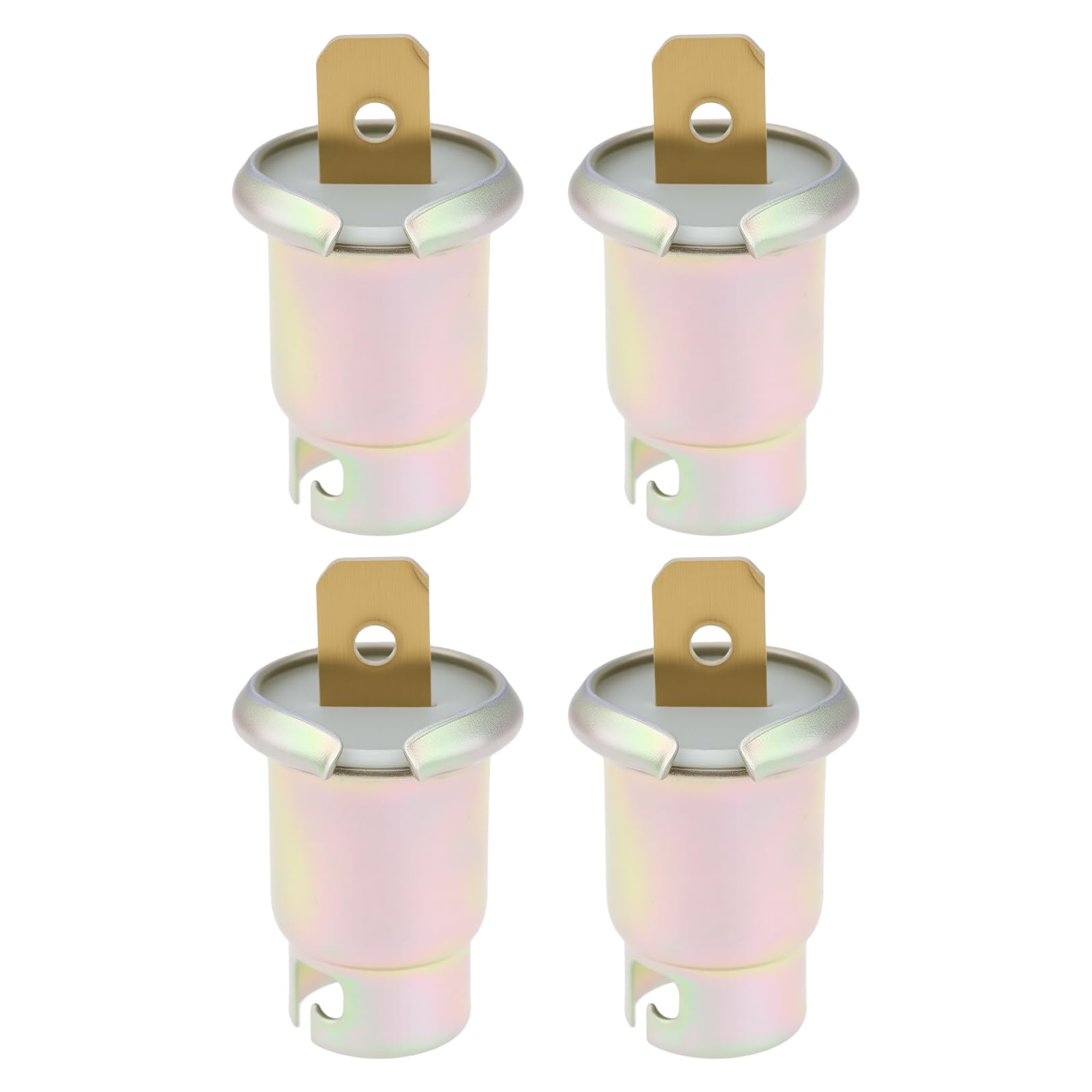 ECSiNG Armaturenbrett-Lampenfassung, Tacho-Licht und Standlichtsockel, kompatibel mit Jawa, kompatibel mit CZ, 4 Stück ECSiNG Armaturenbrett-Lampenfassung, Tacho-Licht und Standlichtsockel, kompatibel mit Jawa, kompatibel mit CZ, 4 Stück von ECSiNG