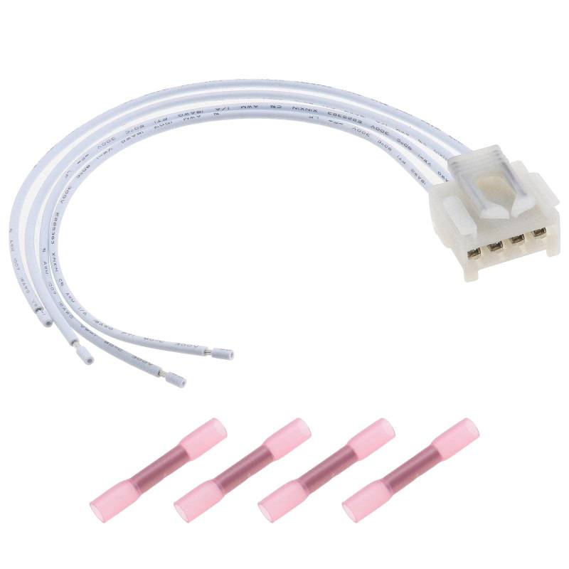 ECSiNG Auto Rücklicht Kabelbaum Verbinder 4 Pin Rücklicht Loom Verdrahtung Stecker 20cm 12495980 46556347 Kompatibel mit FIAT Punto Alfa Romeo 147 von ECSiNG
