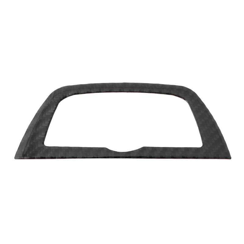 ECSiNG Kohlefaser-Scheinwerferschalter-Abdeckung, Zierleiste, kompatibel mit BMW 2018–2024 5er-Serie X3 G01 G08 G30 G38, Schwarz von ECSiNG