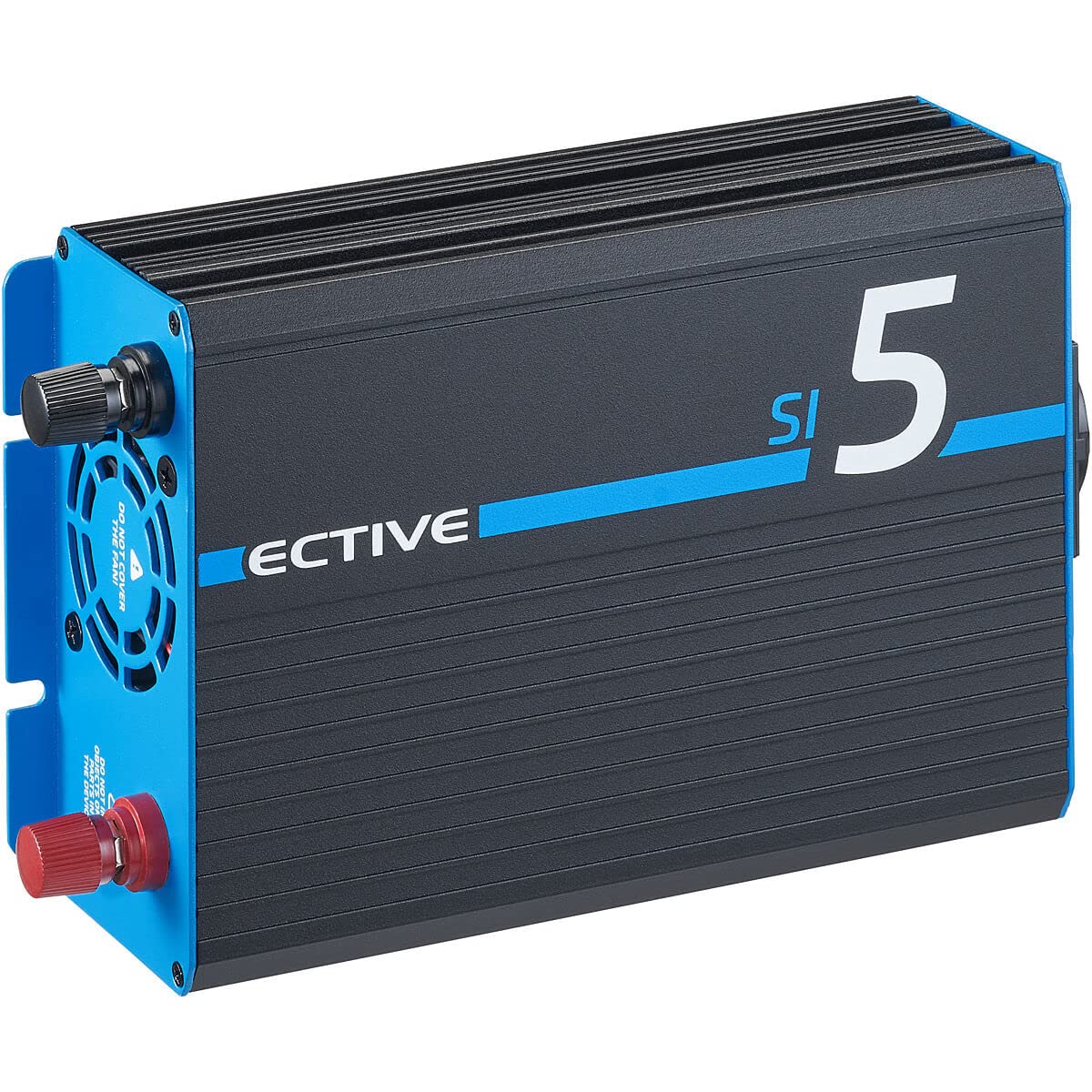 ECTIVE Reiner Sinsus Wechselrichter SI5-500W, 12V auf 230V, USB, Überlastschutz, Überhitzungsschutz, Aluminiumgehäuse - DC/AC Spannungswandler, Umwandler, Stromwandler für Haushaltsgeräten von ECTIVE