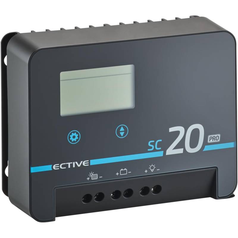 ECTIVE SC 20 Pro MPPT Solar-Laderegler 12V/24V 20A Gen. 2 von ECTIVE