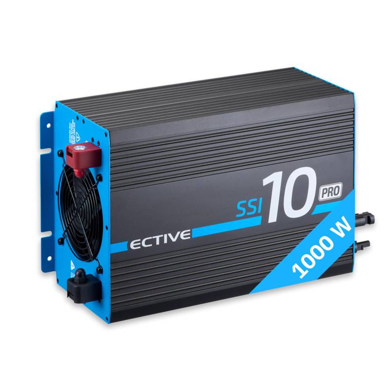 ECTIVE SSI 10 PRO 1000W/12V Sinus-Wechselrichter mit Netzvorrangschaltung, Ladegerät und Laderegler von ECTIVE