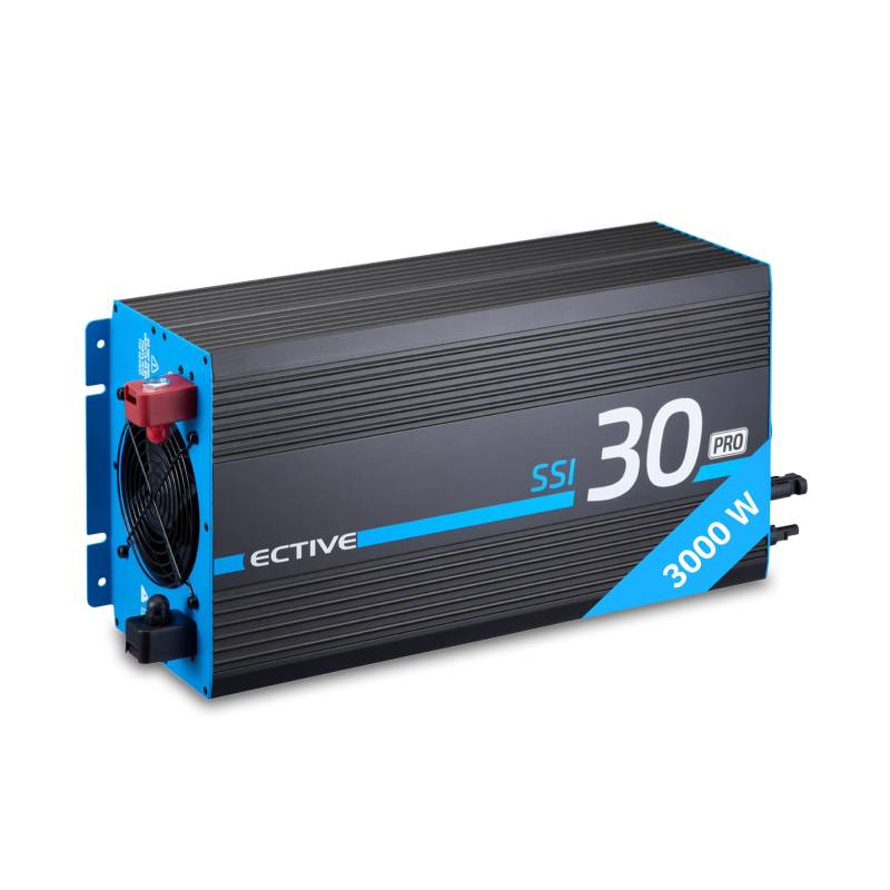 ECTIVE SSI 30 PRO 3000W/12V Sinus-Wechselrichter mit Netzvorrangschaltung, Ladegerät und Laderegler von ECTIVE