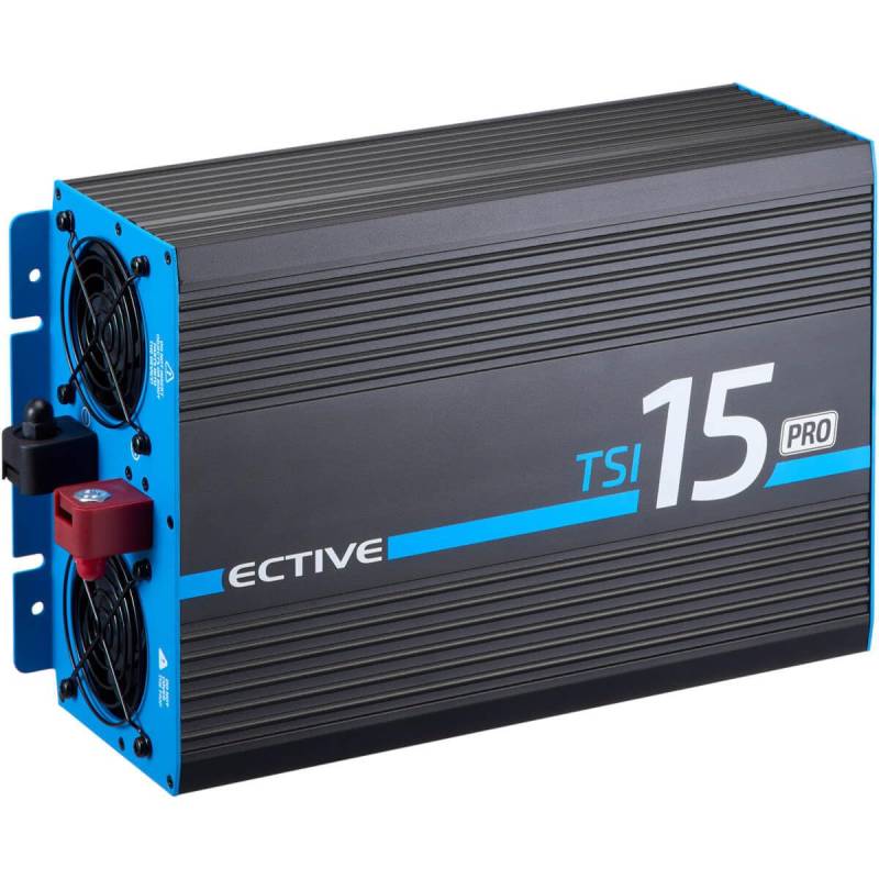 ECTIVE TSI 15 PRO 1500W/12V Sinus-Wechselrichter mit Netzvorrangschaltung von ECTIVE