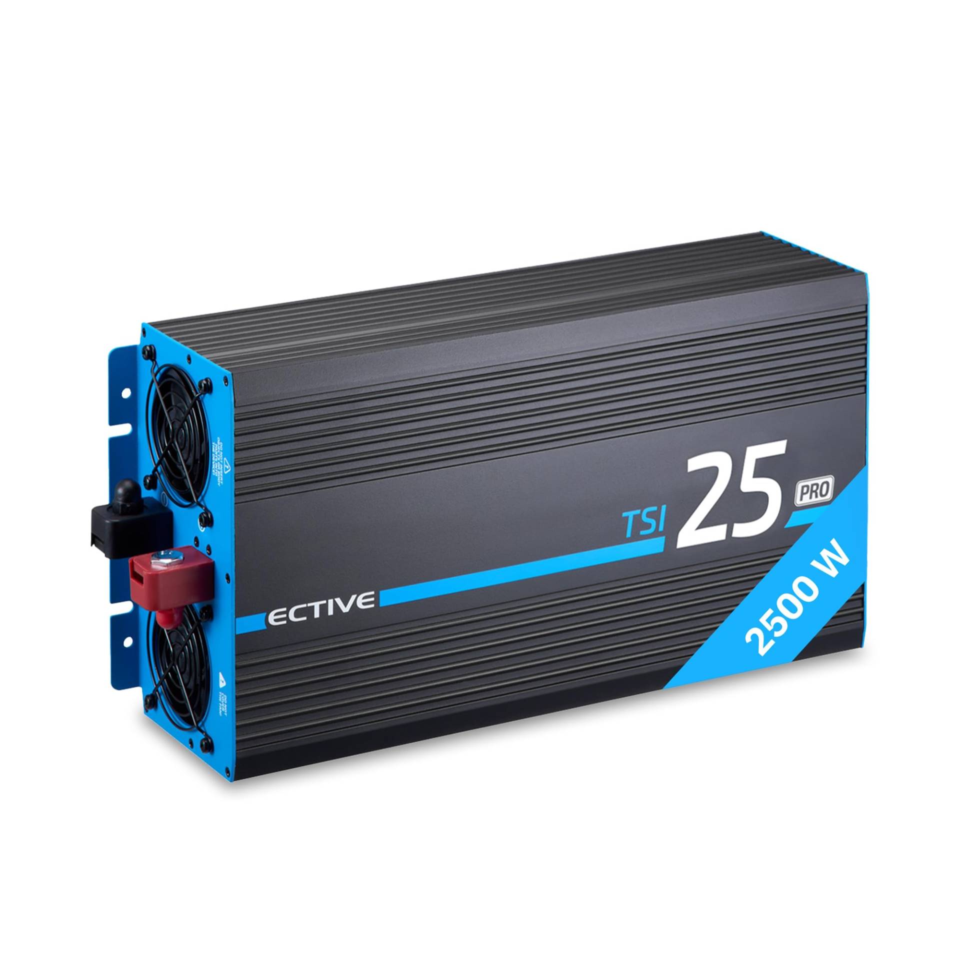 ECTIVE TSI 25 PRO 2500W/12V Sinus-Wechselrichter mit Netzvorrangschaltung von ECTIVE