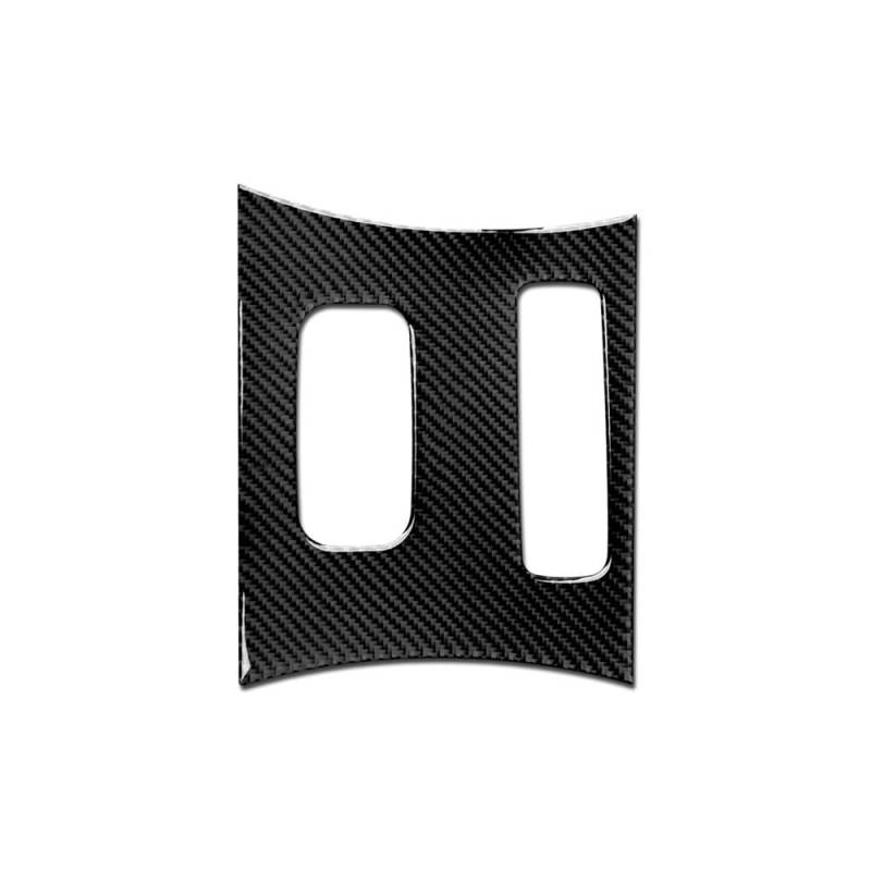Auto Innenraum Formen Zierleiste Auto-Innenraum-Carbon-Faser-Gangschaltung-Panel-Aufkleber-Aufkleber Für Dodge Für Ladegerät 2011 2012 2013 2014(B) von ECVHIPKLG