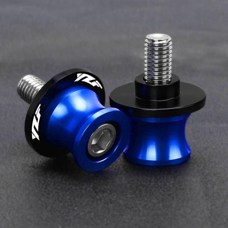ECVHIPKLG Schwingenadapter Ständer Für Y&AMAHA YZFR1 YZFR3 YZFR15 YZF R1 R6 R3 R15 R25 YZFR25 YZFR125 6MM Motorrad Zubehör Schwinge Spulen Slider Stand Schrauben (Color : YZF-04) von ECVHIPKLG