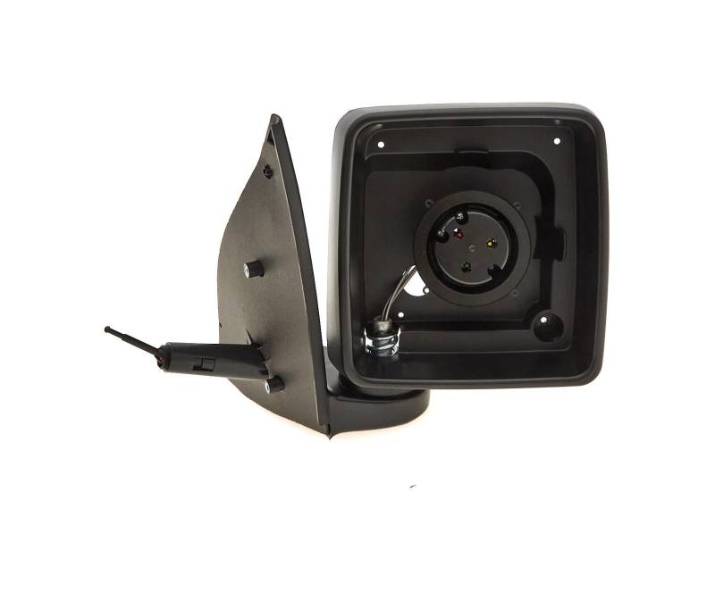 EDA PREMIUM auto Außenspiegel Rechts 24432470 passend für OPEL COMBO C, 02-10.03, COMBO, mechanisch, unbeheizbar, verchromtes Glas, grundiert von EDA PREMIUM
