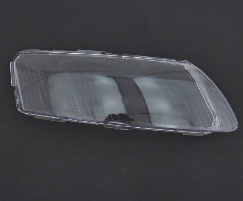EDA PREMIUM auto Scheinwerfer, Glas, Linse, Abdeckung Rechts Transparent passend für 4udi A6 C6 2005-2008 Transparent von EDA PREMIUM
