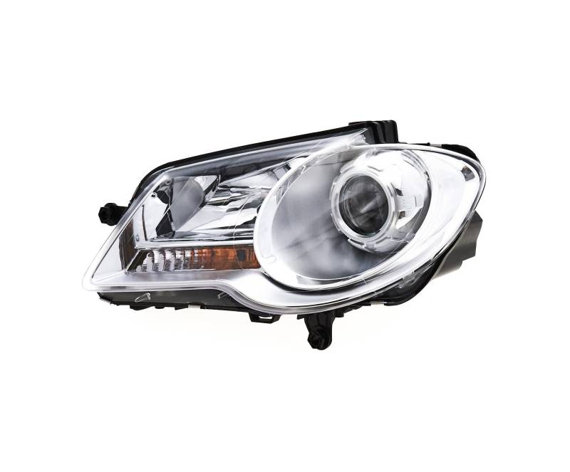 EDA PREMIUM auto Scheinwerfer Links 1T1941005B passend für VW TOURAN 2007-2010, mit Stellmotor für LWR, H7/H7, ECE von EDA PREMIUM