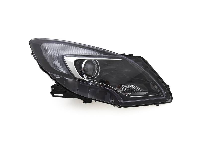 EDA PREMIUM auto Scheinwerfer Rechts 13278772 passend für OPEL ZAFIRA TOURER C 2011-2019, elektrisch, mit Motor, Schwarz, Silber, HiR2, PY21W, W21/5W, ECE von EDA PREMIUM